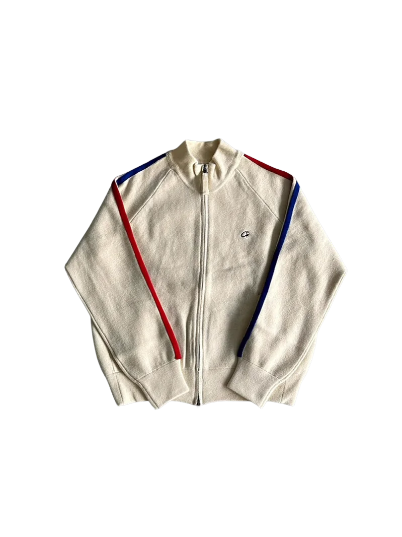 Corteiz Knit Zip Up Fleece