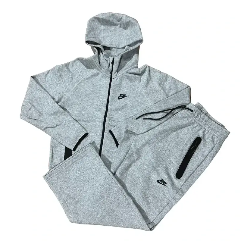 Nike tech fleece tracksuit grey
