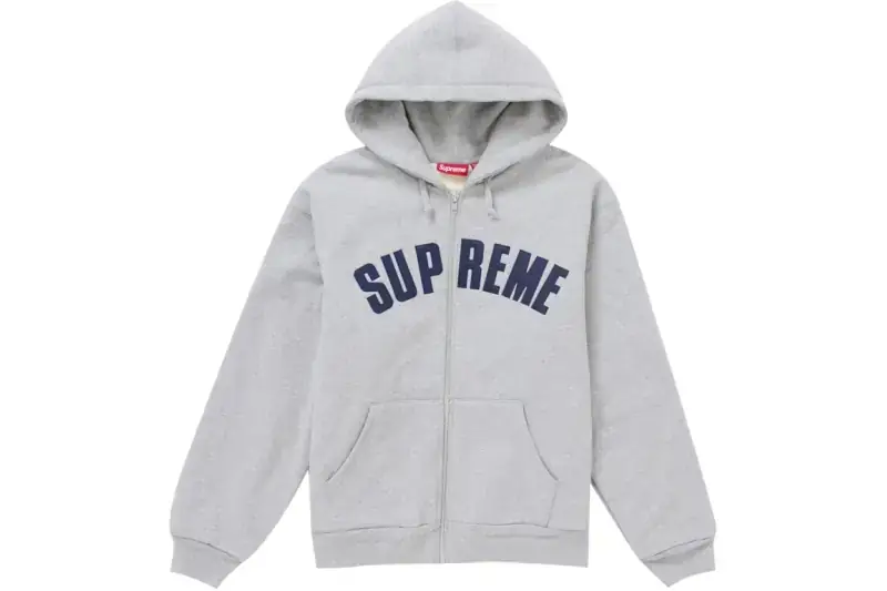 Supreme Arc Thermal Zip Up Hooded Sweatshirt